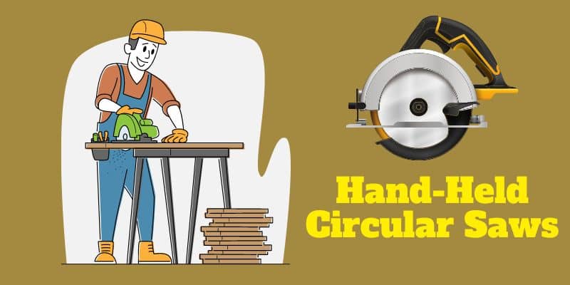 Hand-held circular saws